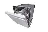 Front Control Dishwasher with QuadWash(TM) and EasyRack(TM) Plus - (LDF5545ST) - LG