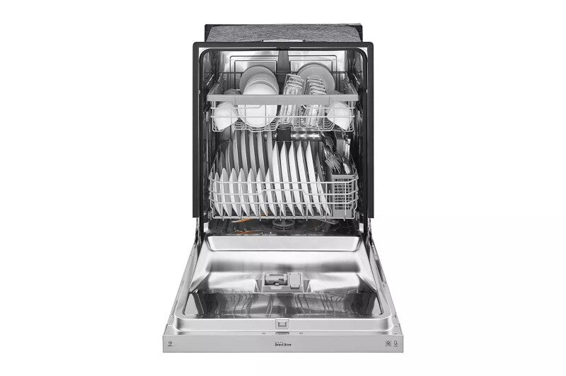 Front Control Dishwasher with QuadWash(TM) and EasyRack(TM) Plus - (LDF5545ST) - LG