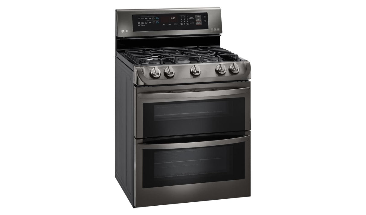 6.9 cu. ft. Gas Double Oven Range with ProBake Convection and EasyClean® - (LDG4313BD)