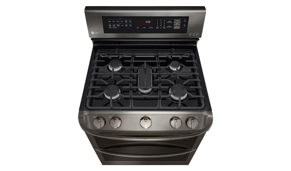 6.9 cu. ft. Gas Double Oven Range with ProBake Convection and EasyClean® - (LDG4313BD)