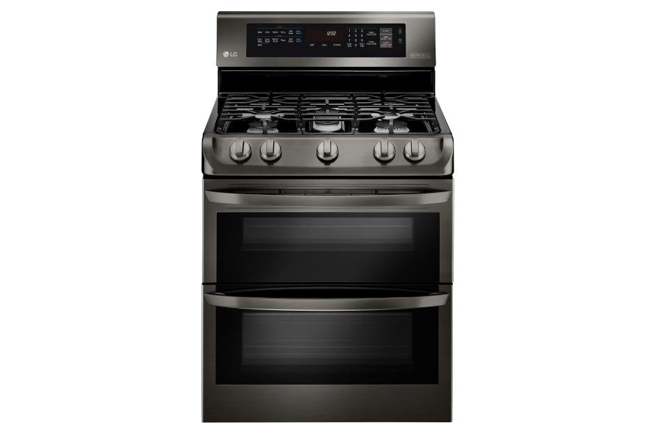 6.9 cu. ft. Gas Double Oven Range with ProBake Convection®, EasyClean® and Gliding Rack - (LDG4315BD)