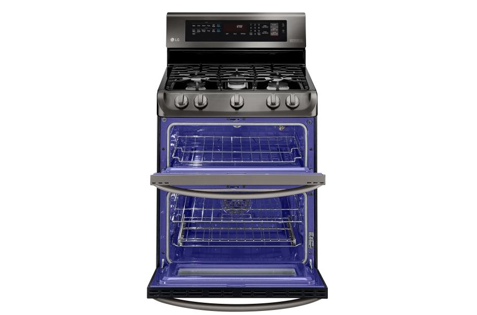 6.9 cu. ft. Gas Double Oven Range with ProBake Convection®, EasyClean® and Gliding Rack - (LDG4315BD)