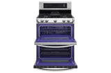 6.9 cu. ft. Gas Double Oven Range with ProBake Convection®, EasyClean® and Gliding Rack - (LDG4315ST)