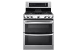 6.9 cu. ft. Gas Double Oven Range with ProBake Convection®, EasyClean® and Gliding Rack - (LDG4315ST)