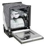 24" Top Control Dishwasher, FlushFit, 1-Hour Wash & Dry, QuadWash Pro, Pocket Handle - (LDNPM545D)