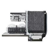 24" Top Control Dishwasher, FlushFit, 1-Hour Wash & Dry, QuadWash Pro, Pocket Handle - (LDNPM545D)