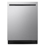 24" Top Control Dishwasher, FlushFit, 1-Hour Wash & Dry, QuadWash Pro, Pocket Handle - (LDNPM545S)