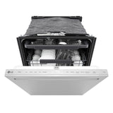 24" Top Control Dishwasher, FlushFit, 1-Hour Wash & Dry, QuadWash Pro, Pocket Handle - (LDNPM545S)