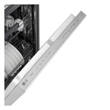 24" Top Control Dishwasher, FlushFit, 1-Hour Wash & Dry, QuadWash Pro, Pocket Handle - (LDNPM545S)
