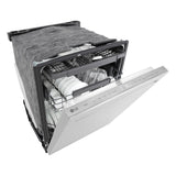 24" Top Control Dishwasher, FlushFit, 1-Hour Wash & Dry, QuadWash Pro, Pocket Handle - (LDNPM545S)