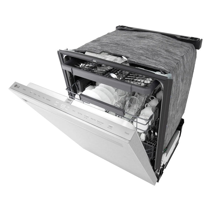 24" Top Control Dishwasher, FlushFit, 1-Hour Wash & Dry, QuadWash Pro, Pocket Handle - (LDNPM545S)