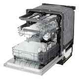24" Top Control Dishwasher, FlushFit, 1-Hour Wash & Dry, QuadWash Pro, Pocket Handle - (LDNPM545S)