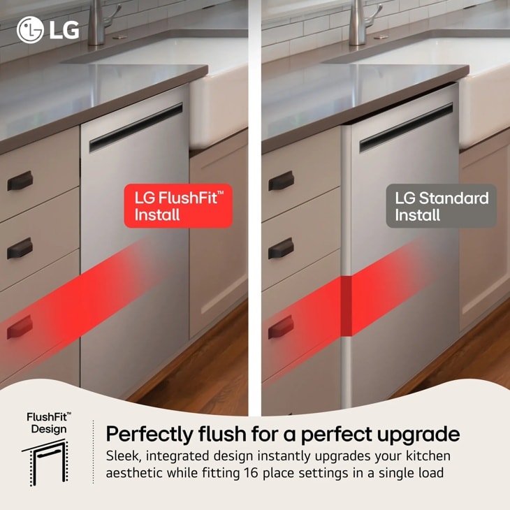 24 in. Top Control Smart Wi-Fi Enabled Dishwasher - (LDNPM654S)