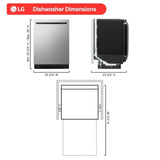 Smart Top Control Flushfit Design Dishwasher - (LDNPQ445S) -