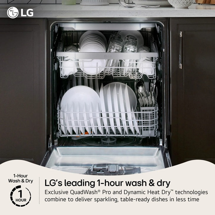 built-in dishwasher, top control - (LDNTH753S)