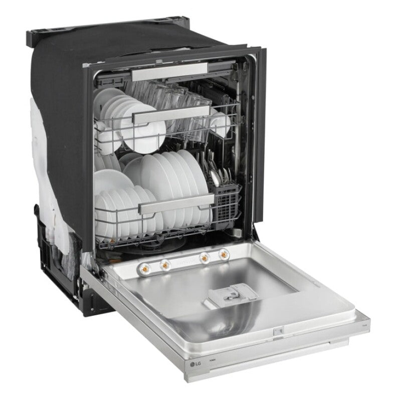 Smart Hidden Top Control Dishwasher with 1-Hour Wash & Dry, QuadWash® Pro, TrueSteam® and Dynamic Heat Dry™ w/AutoVent Dry™ - (LDNTH862S)