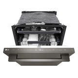 24" Top Control Dishwasher, FlushFit, 1-Hour Wash & Dry, QuadWash Pro, Towel Bar Handle - (LDNTM545D)