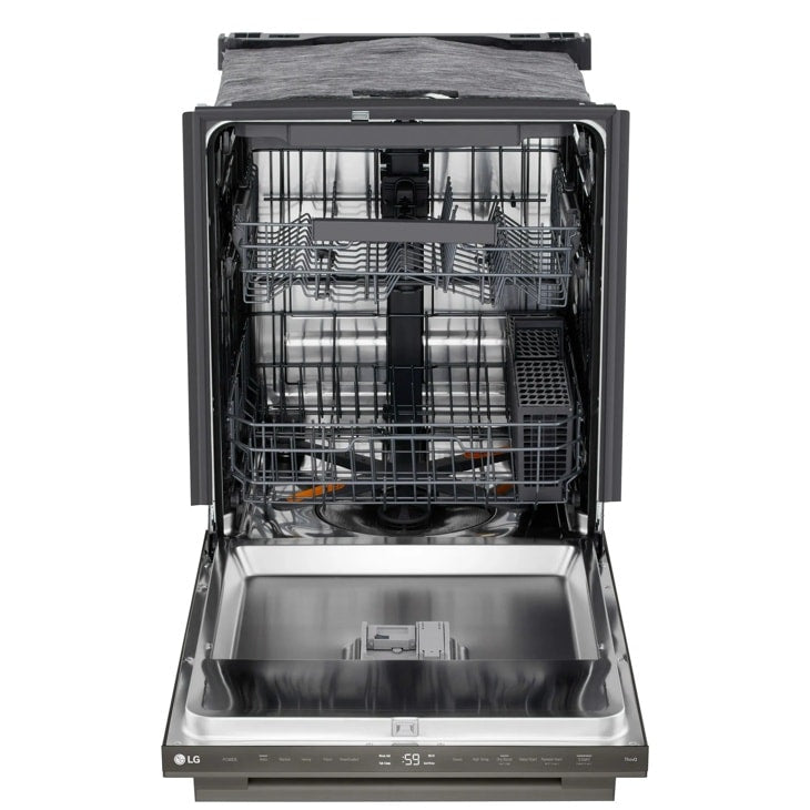 24" Top Control Dishwasher, FlushFit, 1-Hour Wash & Dry, QuadWash Pro, Towel Bar Handle - (LDNTM545D)
