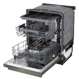 24" Top Control Dishwasher, FlushFit, 1-Hour Wash & Dry, QuadWash Pro, Towel Bar Handle - (LDNTM545D)