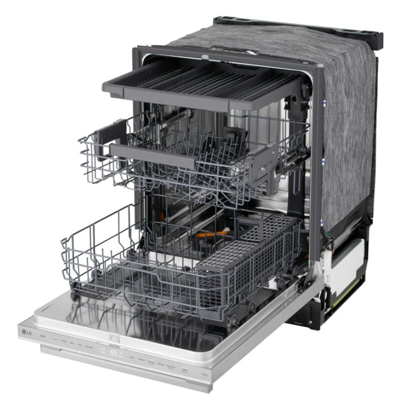 Smart FlushFit™ Top Control Dishwasher with 1-Hour Wash & Dry, QuadWash® Pro, and Dynamic Heat Dry™ w/AutoVent Dry™ - (LDNTM545S)