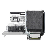 Smart FlushFit™ Top Control Dishwasher with 1-Hour Wash & Dry, QuadWash® Pro, and Dynamic Heat Dry™ w/AutoVent Dry™ - (LDNTM545S)