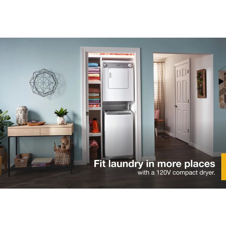 3.4 cu. ft. Compact Front Load Dryer with Flexible Installation - (LDR3822PQ)