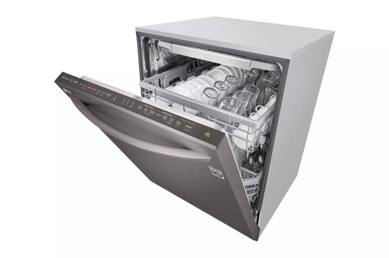 Top Control Smart wi-fi Enabled Dishwasher with QuadWash(TM) and TrueSteam(R) - (LDT6809BD) - LG