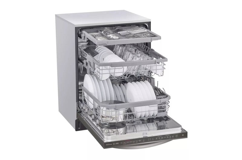 Top Control Smart wi-fi Enabled Dishwasher with QuadWash(TM) and TrueSteam(R) - (LDT6809BD) - LG