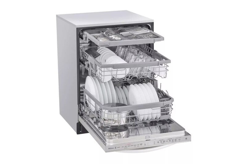 Top Control Smart wi-fi Enabled Dishwasher with QuadWash(TM) and TrueSteam(R) - (LDT6809SS) - LG