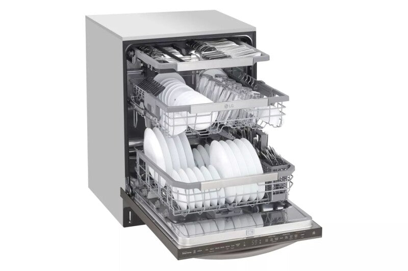 Top Control Smart wi-fi Enabled Dishwasher with QuadWash™ and TrueSteam® - (LDT7808BD)