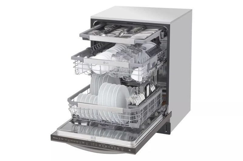 Top Control Smart wi-fi Enabled Dishwasher with QuadWash™ and TrueSteam® - (LDT7808BD)