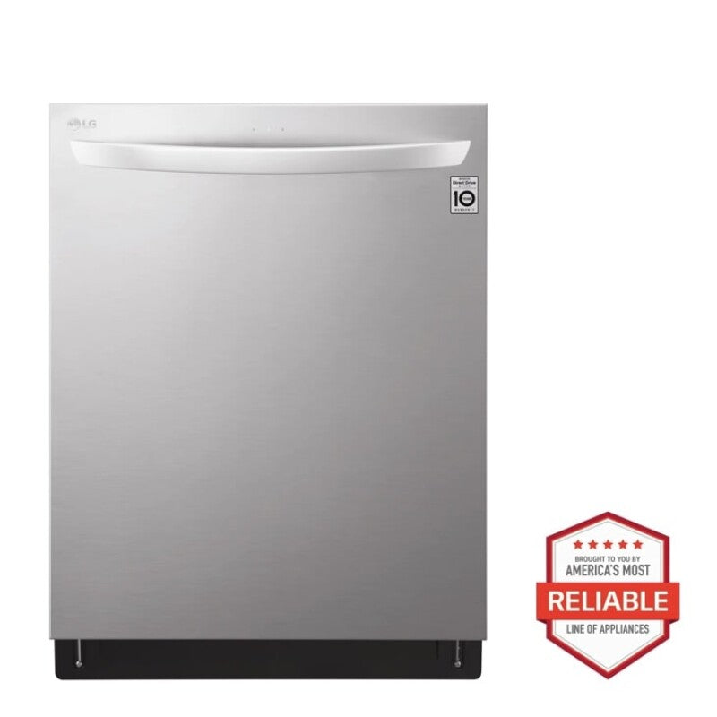 Top Control Dishwasher with QuadWash™ and TrueSteam® - (LDT7808SS)
