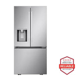 20 cu.ft. 3 Door French Door, 33 Wide Counter Depth MAX, Slim In Door Ice and Water dispenser, Dual Ice, New Hybrid Handle - (LF20G6331S)