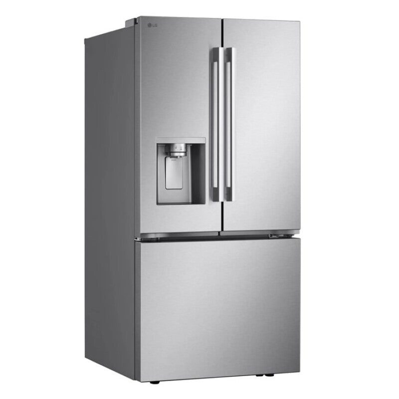 20 cu.ft. 3 Door French Door, 33 Wide Counter Depth MAX, Slim In Door Ice and Water dispenser, Dual Ice, New Hybrid Handle - (LF20G6331S)