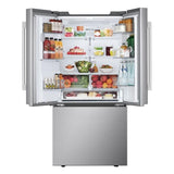 20 cu.ft. 3 Door French Door, 33 Wide Counter Depth MAX, Slim In Door Ice and Water dispenser, Dual Ice, New Hybrid Handle - (LF20G6331S)