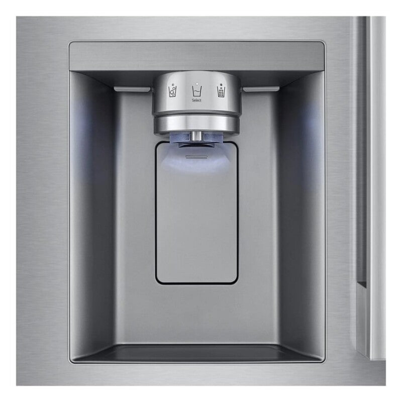 20 cu.ft. 3 Door French Door, 33 Wide Counter Depth MAX, Slim In Door Ice and Water dispenser, Dual Ice, New Hybrid Handle - (LF20G6331S)