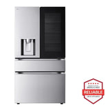 29 cu. ft. Smart InstaView(R) Standard-Depth MAX(TM) 4-Door French Door Refrigerator with Full-Convert Drawer(TM) - (LF29S8250S) - LG