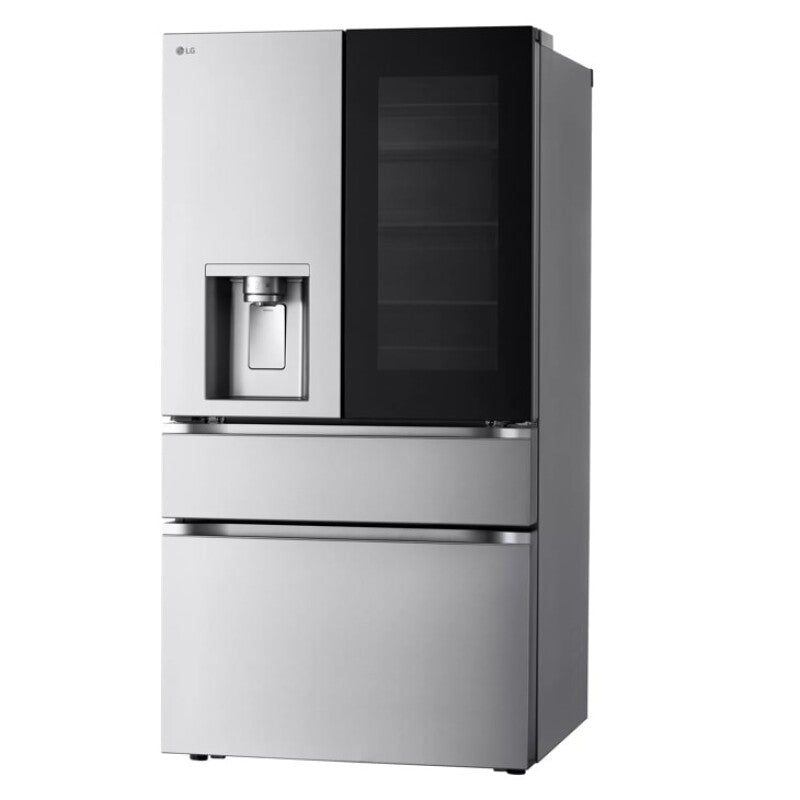 29 cu. ft. Smart InstaView(R) Standard-Depth MAX(TM) 4-Door French Door Refrigerator with Full-Convert Drawer(TM) - (LF29S8250S) - LG