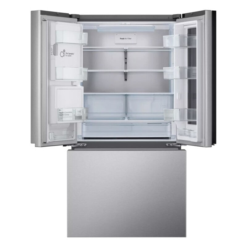 31 cu. ft. Smart Standard-Depth MAX™ French Door Refrigerator with InstaView® Door-in-Door® - (LF31S6360S)