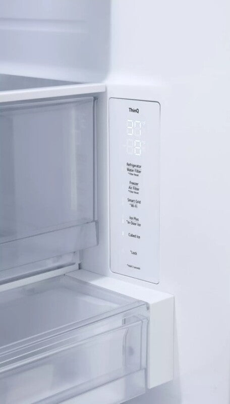 31 cu. ft. Smart Standard-Depth MAX™ French Door Refrigerator with InstaView® Door-in-Door® - (LF31S6360S)