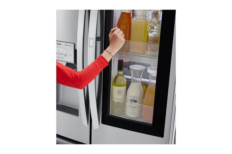 22 cu. ft. Smart wi-fi Enabled InstaView™ Door-in-Door® Counter-Depth Refrigerator - (LFXC22596S)