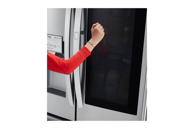 22 cu. ft. Smart wi-fi Enabled InstaView™ Door-in-Door® Counter-Depth Refrigerator - (LFXC22596S)