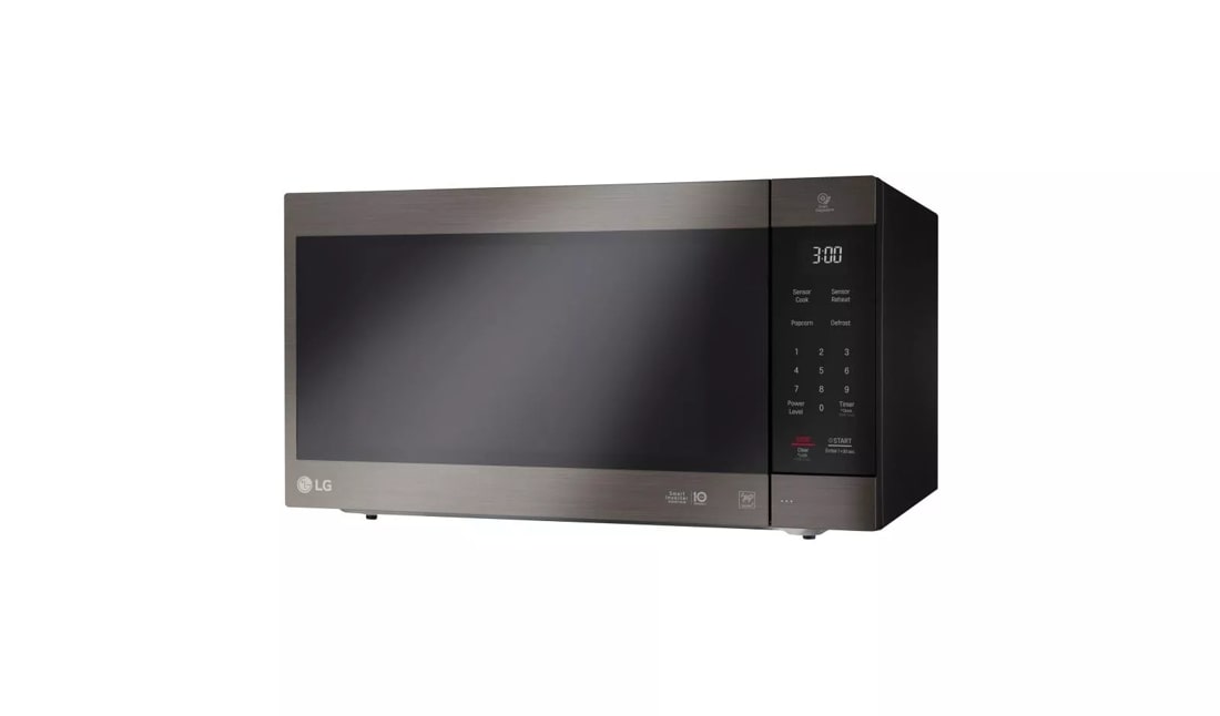 LG Black Stainless Steel Series 2.0 cu. ft. NeoChef(TM) Countertop Microwave with Smart Inverter and EasyClean(R) - (LMC2075BD) - LG