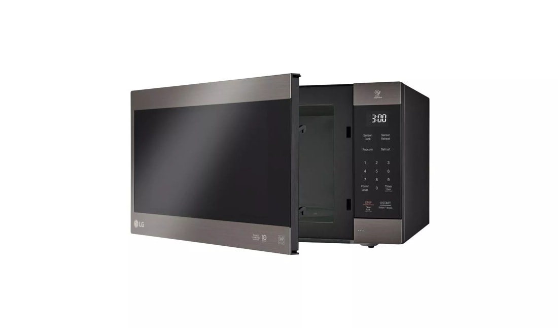 LG Black Stainless Steel Series 2.0 cu. ft. NeoChef(TM) Countertop Microwave with Smart Inverter and EasyClean(R) - (LMC2075BD) - LG