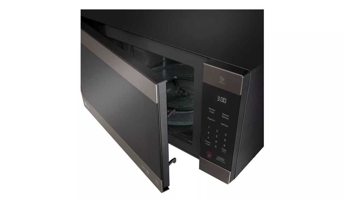 LG Black Stainless Steel Series 2.0 cu. ft. NeoChef(TM) Countertop Microwave with Smart Inverter and EasyClean(R) - (LMC2075BD) - LG
