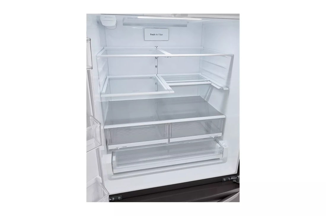 22 cu ft. Smart Counter Depth Double Freezer Refrigerator - (LMXC22626D) - LG