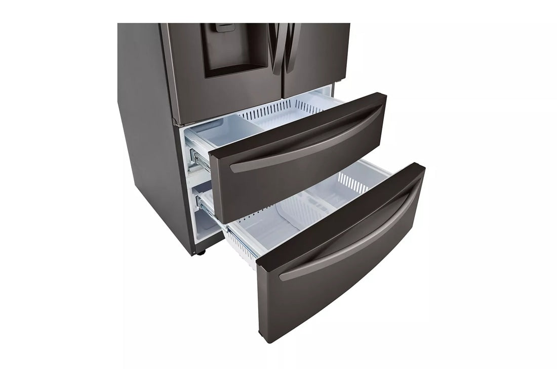 22 cu ft. Smart Counter Depth Double Freezer Refrigerator - (LMXC22626D) - LG