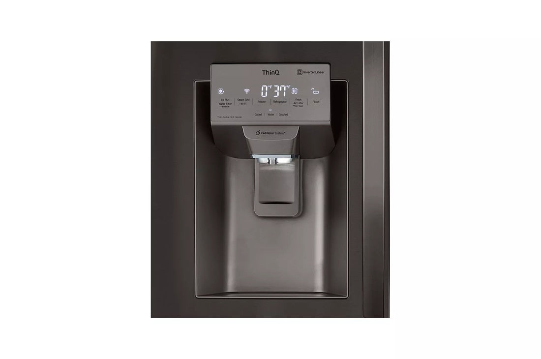 22 cu ft. Smart Counter Depth Double Freezer Refrigerator - (LMXC22626D) - LG
