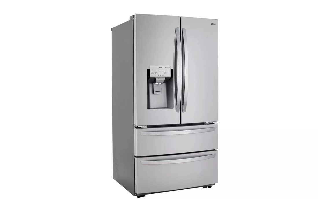 22 cu ft. Smart Counter Depth Double Freezer Refrigerator - (LMXC22626S)