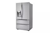 22 cu ft. Smart Counter Depth Double Freezer Refrigerator - (LMXC22626S)